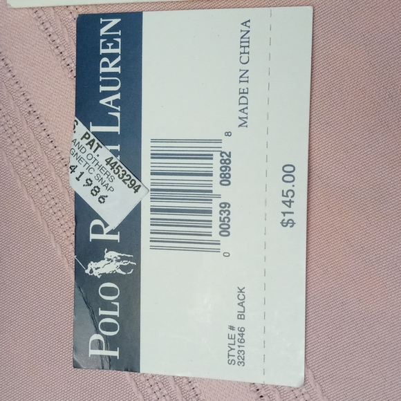 Vintage Polo Ralph Lauren croco embossed leather clutch/makeup bag - Picture 9 of 10